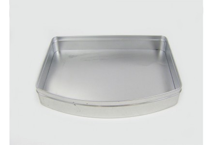 T3532 - Rectangular 1 Side Curved Ends Tin