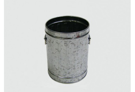 T3380 - Round Trash Tin