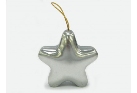 T3459 - Hanging Star Shaped Tin