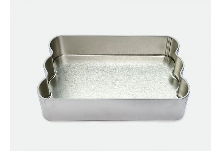 T3481 - Rectangle Wave Shaped Tin