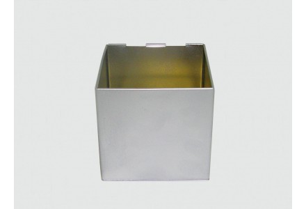 T3517 - Folded  Corner Square Tin